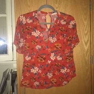 unique + vibrant blouse